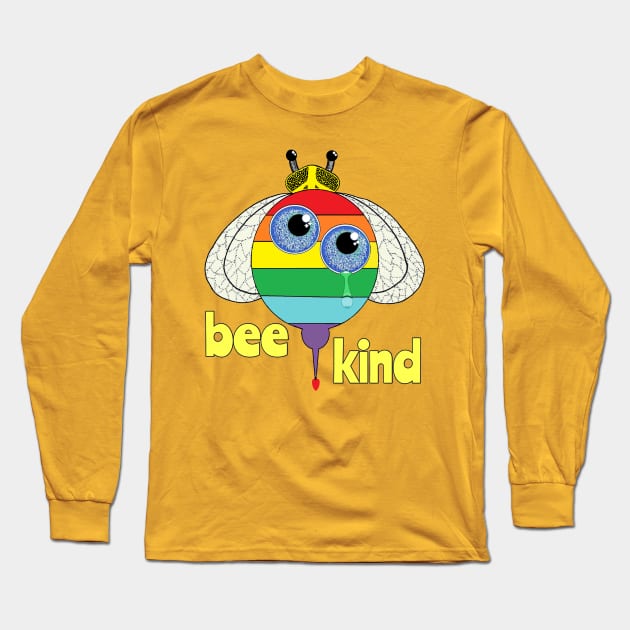 bee kind Long Sleeve T-Shirt by Zenferren